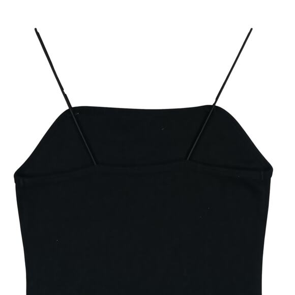 Wild Fable Ribbed Black Bodysuit Size XS Snap Buttons Closure Pullover - Picture 10 of 13